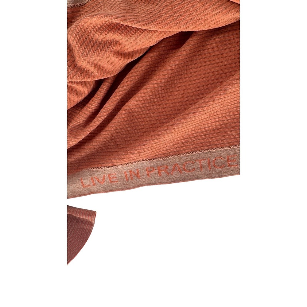 Lululemon Metal Vent Tech Long Sleeve Top Womens L Rust Orange Athletic Gorpcore - Picture 8 of 10